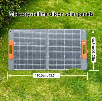 100W Foldable Solar Panel thumbnail 2