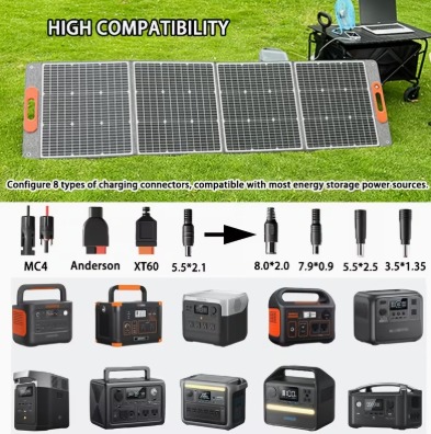 200W Foldable Solar Panel thumbnail 6